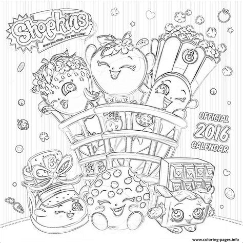 print shopkins official  coloring pages shopkin coloring pages
