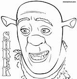 Shrek Coloring Pages Face Printable Funny Template Colorings Color Getcolorings Sheet Print sketch template