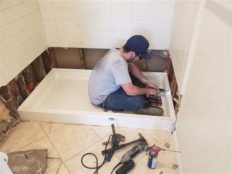 How To Install A Shower Floor F