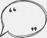 Gelembung Ucapan Balon Obrolan Teks Monokrom Putih Tangan Sketsa Pidato Garis Hitam sketch template