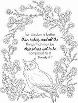 Proverbs Coloring Book Pages Publications Dover Welcome Doverpublications Verse Adult Haven Creative Inspiring Color Bible Choose Board sketch template