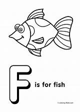 Alphabet Coloring Pages Kids Letter Preschool Printable Words Letters Drawing Printables Worksheets Fish Print Activities Colouring Sheets Ray Coloringhome Getdrawings sketch template