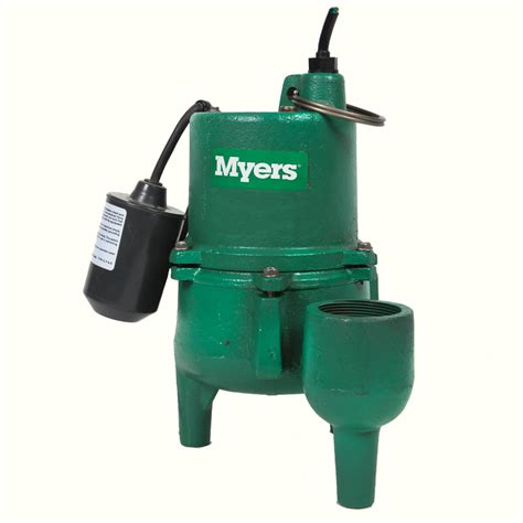 myers residential sewage pump srmpc  ufa