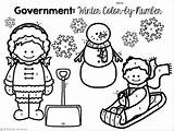 Government Color Pages Coloring Activity Edition Winter Number Getdrawings Getcolorings Brain sketch template