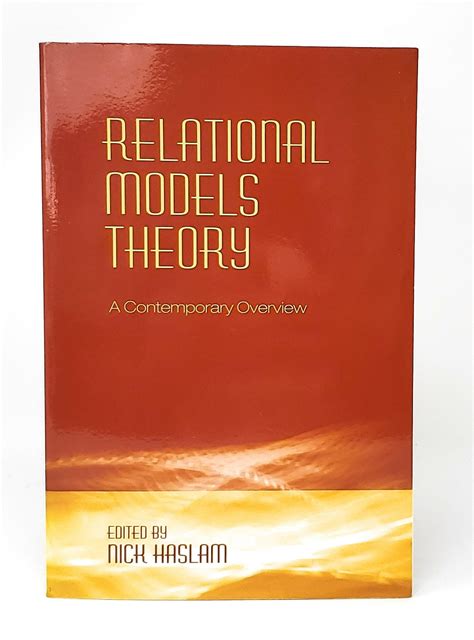 relational models theory  contemporary overview nick haslam