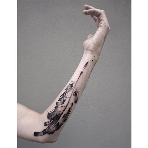 Feather Arm Tattoo Best Tattoo Ideas Gallery