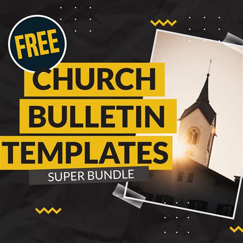 effectively  church bulletin templates reachright