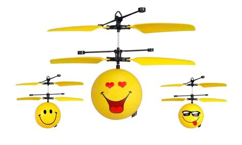 emoji flying drone imgadgets groupon