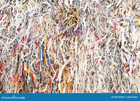 paper strips stock photo image  scraps disposal shredded