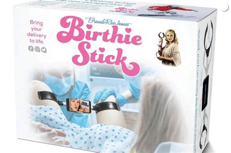 Birthie Selfie Stick Lets Everyone Into Your Delivery Room