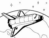 Space Drawing Spaceship Shuttle Coloring Kids Pages Draw Spacecraft Earth Nasa Travel Surface Orbiting Color Clipart Getdrawings Choose Board sketch template
