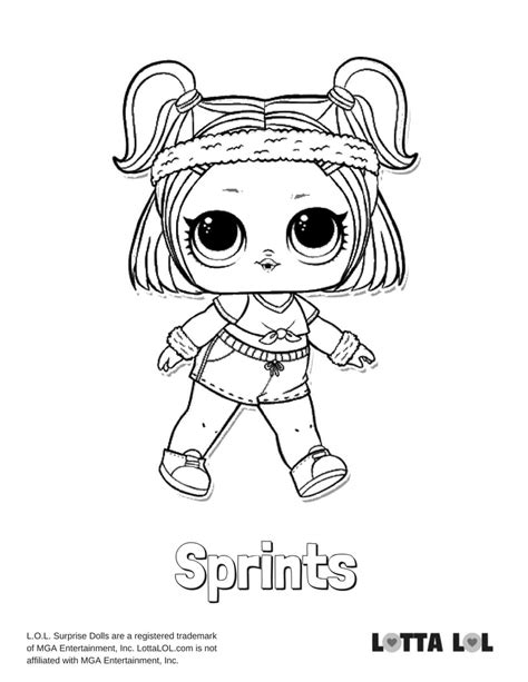 lol dolls fashionistas coloring pages  print