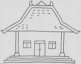 Adat Mewarnai Joglo Kartun Sketsa Gadang Lampung Dekorasi Menciptakan Hebat Mebel Marimewarnai Tengah Luar Biasa Renovasi Kumpulan Limasan Arcadiadesain Menggambar sketch template