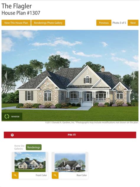pin  ginger mcrae   home  retirement plan rendering house plans architecture