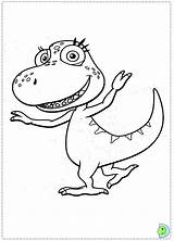 Dino Dinokids sketch template