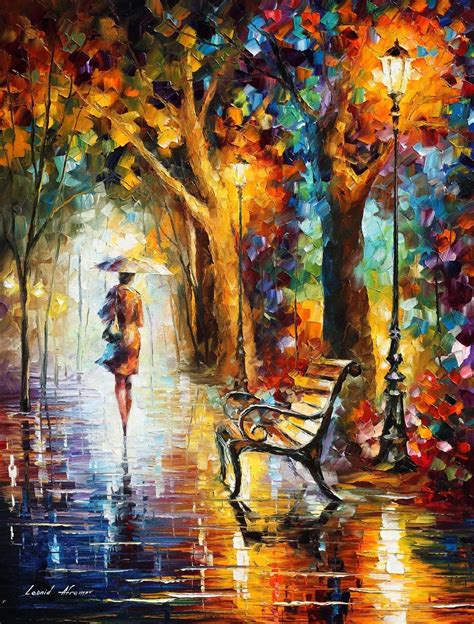 patience palette knife modern oil painting  canvas