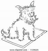 Coloring Pages Westie Scottish Terrier Dog Scottie Colouring Getcolorings Rug Print Getdrawings sketch template