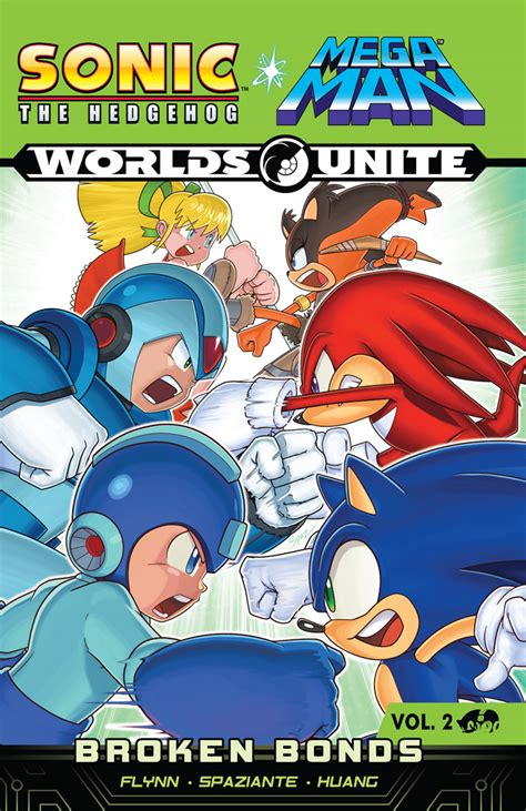 Sonic Mega Man Worlds Unite Vol 2 Broken Bonds Tp
