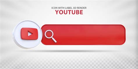 premium psd youtube label search   style