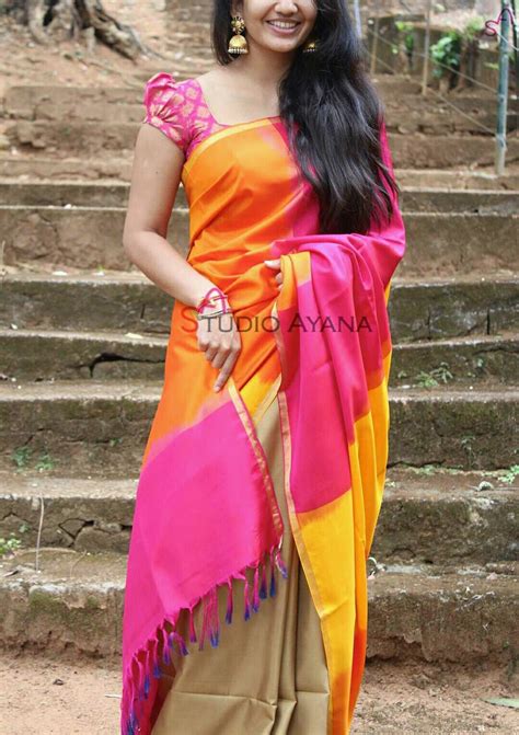 pin by devi geet on saree designer silk sarees elegant saree blouse