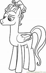 Coloring Zephyr Breeze Pages Coloringpages101 Pony Friendship Magic Little sketch template