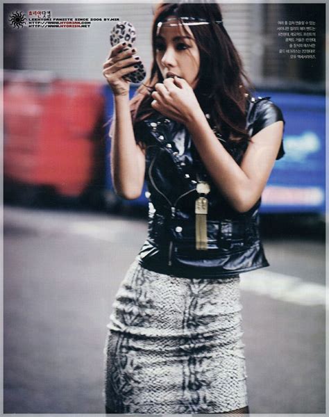 lee hyori photoshoot for instyle 2008 dec issue fashion