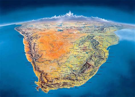 carte de lafrique ouverture dun monument dans le cap occidental afrique du sud decouverte