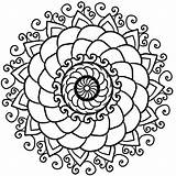 Mandala Coloring Mandalas Stress Pages Anti Zen Simple Spiritual Cool Color Benefits Very Beautiful May Popular sketch template