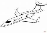 Avion Gulfstream Aerei Colorare Disegni Aviones sketch template