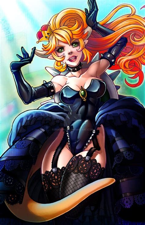 Bowsette By Digiavalon On
