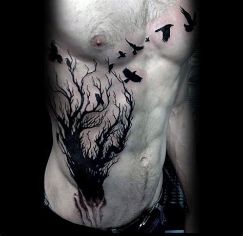 35 Astonishing Rib Tattoos For Men To Try Right Now