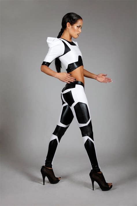 stormtrooper matching set w leggings and crop by lenaquistdesign i love these leggings my