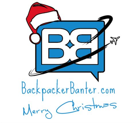 merry xmas  happy  year    readers backpacker banter