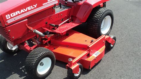 gravely 60 inch deck the friendliest tractor