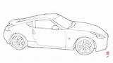 Nissan Drawing 370z Sketch Fairlady Drawings Gtr Coloring 240sx Paintingvalley Deviantart Pages Source Template sketch template
