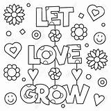 Coloring Pages Words Word Cute Positive Colouring Sheets Book Grow Kids Let Inspirational Adult Valentine Shareasale Choose Board Inspiring Wild sketch template