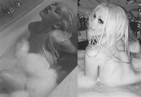christina aguilera and gillian anderson s irrelevant old lady nudity
