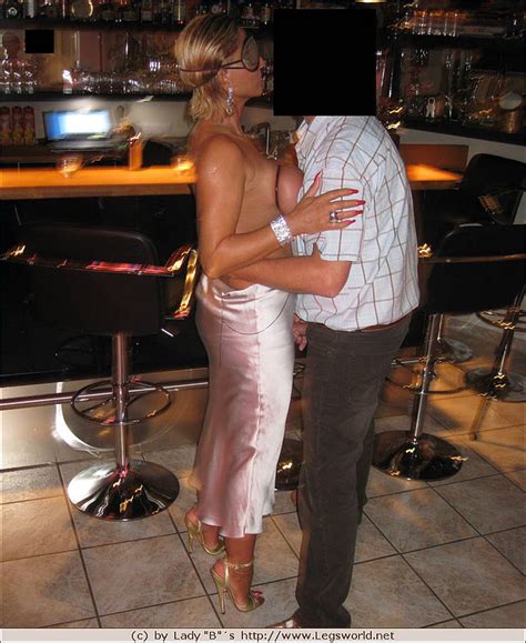 busty older slut seduced for hardcore anal sex with stranger in the bar