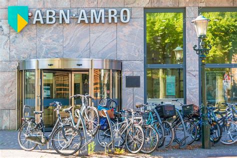 abn amro bank branch office  alkmaar netherlands stock editorial photo  tasfoto
