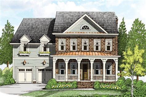 colonial style house plan  beds  baths  sqft plan   colonial house plans