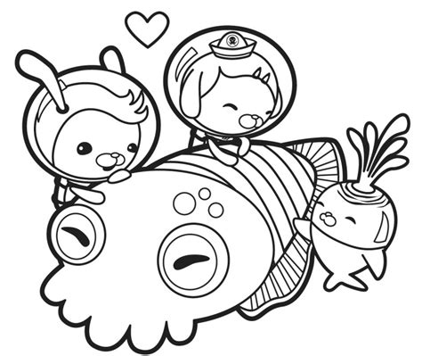 octonauts coloring pages  coloring pages  kids