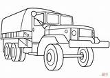 Coloring Truck Military Pages Transport Army Drawing Vehicles Troop Printable Vehicle Kids Color Print Tutorials sketch template