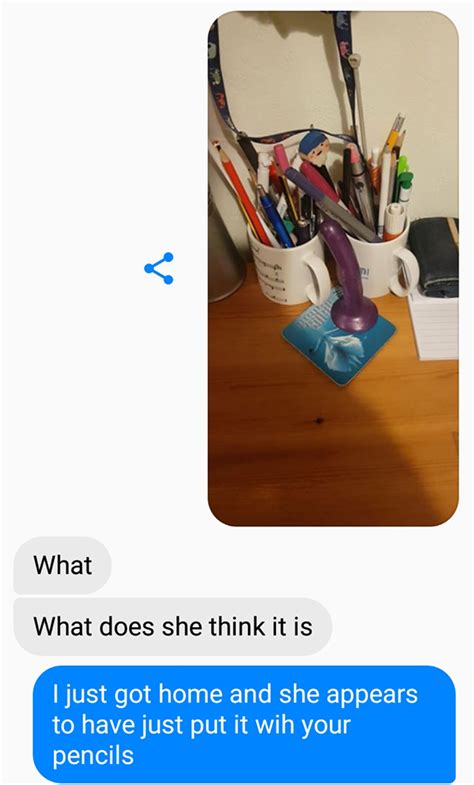Girl Leaves Dildo On Desk When She Goes To Uni And Mum Hilariously