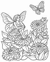 Coloring Pages Printable Fairy Coloring4free Flower Fantasy Fairies Kids Alphabet Embroidery Gifts Machine Choose Board People Autumn Sheets sketch template
