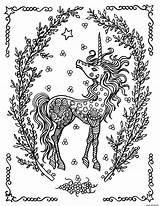 Adults Muller Licorne Coloriage Mandala Mandalas Dessin Unicorni Unicornios Leyendas Mitos Licornes Leggende Miti Adulti Myths Einhorn Erwachsene Justcolor Unicorno sketch template