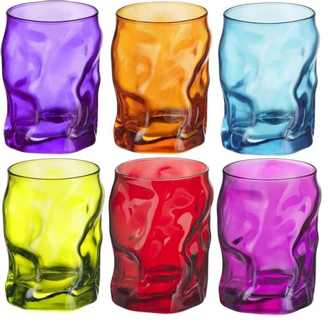 bormioli rocco sorgente coloured tumblers glasses 300ml 10 5oz