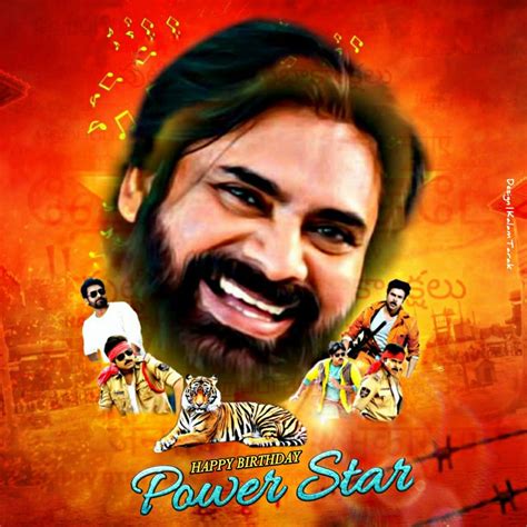 happy birthday power star pawan kalyan power star kalyan advance