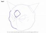 Draw Step Glalie Pokemon Drawing Tutorials Drawingtutorials101 Forehead Outline Square Face Side Over sketch template