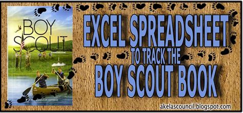 akelas council cub scout leader training excel spreadsheet  track boy scout requirements
