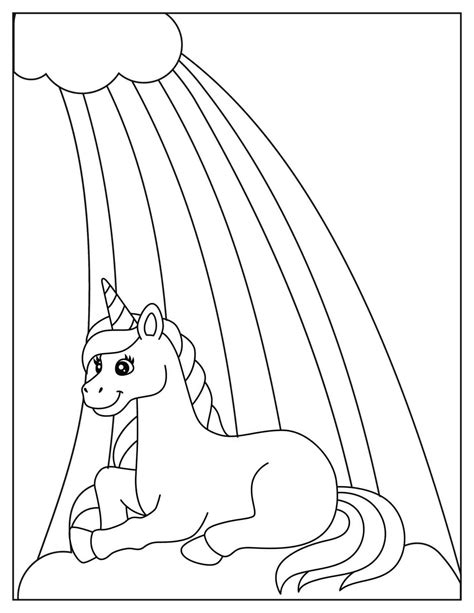 grab   unicorn  rainbow coloring pages  pages